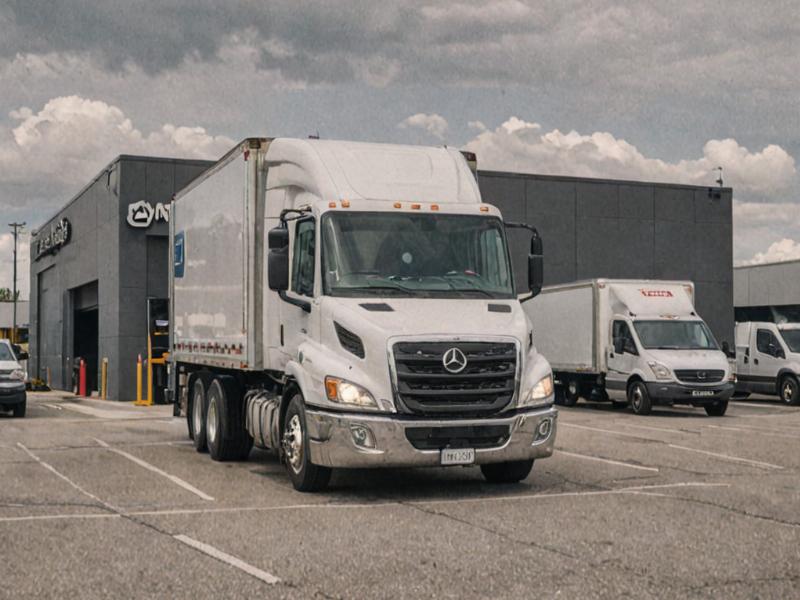 Professional truck service facility