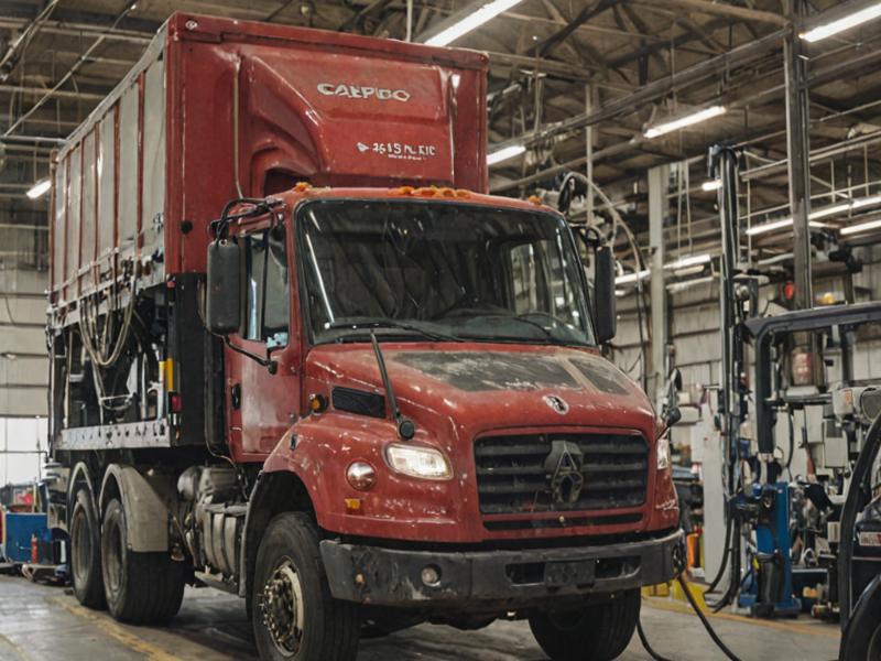 Professional truck maintenance facility